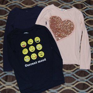Girl's long sleeve tees